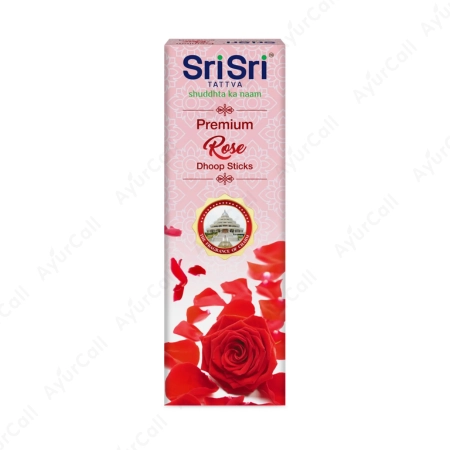 Sri Sri Rose Dhoop Sticks (50 GM)